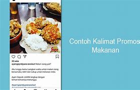 Contoh Promosi Makanan Di Wa